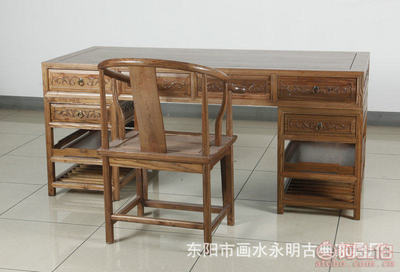 【永明厂家直销明清仿古家具中式实木供台古典条案Em/2.18*0.51.19mE-003】东阳市画水永明古典家具厂 - 产品库